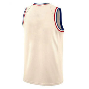 Maillot de sport en tissu mesh imprimé aux couleurs personnalisées, haute qualité, respirant, unisexe, pour équipe de basketball - Product Image 5