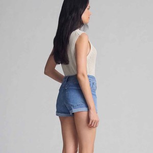Manufacturer Summer Customized <b>Women</b> <b>Jeans</b> Wide Leg Casual High Waist Plain <b>Baggy</b> Shorts Denim Shorts <b>Jeans</b> for <b>Women</b> - Product Image 5