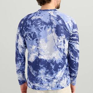 Camisetas de Pesca para Hombre Sublimadas con Diseño Personalizado a Precio Económico, 100% Poliéster, Nuevo Diseño para Venta al Por Mayor - Product Image 2