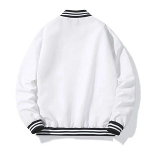 Latest Style Plus Size Letterman Jacket Street Wear Letterman Jacket Solid Color Letterman Jacket - Product Image 6