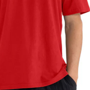 <b>Men's</b> <b>Thick</b> Heavyweight T <b>Shirt</b> Premium Cotton Crew Neck Casual Short Sleeve Tee for Street Fashion Work and Leisure Wear - Product Image 6