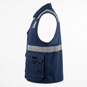 Custom High-Visibility Reflective Safety Vest, Protective Wear for <b>Security</b>, Sanitation, Construction, Road Work and Events - Product Image 6
