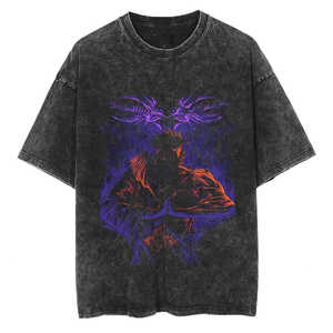 T-shirts pour hommes OVERS en coton à manches courtes, grandes tailles et longueurs extra-larges - Product Image 2