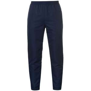 Unisex <b>Navy</b> Blue Knitted Casual Pants Full Length Breathable Solid Color Regular Fit With Pocket All Seasons Wear - Product Image 2