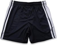 Shorts de course rayés respirants pour hommes grandes tailles en tissu aérodynamique sublimé, imprimés sur mesure pour la compétition