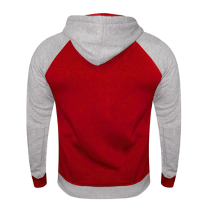 Sweat à capuche zippé en molleton de coton pour homme – Coupe classique, motif uni, séchage rapide, impression silicone, couleurs et tailles personnalisables - Product Image 2