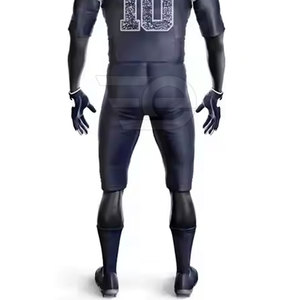 Uniforme de football américain à manches courtes, léger, pour l'entraînement en équipe, vêtements de sport personnalisés pour hommes - Product Image 6
