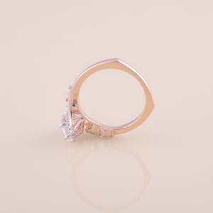 IGI Certified Marquise Cut Diamond Halo Engagement - Wedding Ring in <b>Solid</b> 925 Sterling <b>Silver</b> - Product Image 6