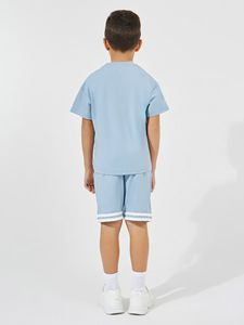 Ensembles de Vêtements d'Été pour Garçons : T-shirt et Short à Cordon de Serrage, Tenues Pastel pour Bébés Garçons 2026 - Product Image 5
