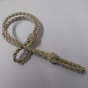 Best Selling Custom Color Bullion Wire Fabric Durable Cap Cord for <b>Hats</b> & <b>Bags</b> Breathable Eco-Friendly Customized Length - Product Image 2