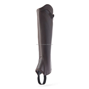 واقيات ركوب الخيل الجلدية المخصصة عالية الجودة من MH OEM للرجال والنساء - Product Image 5