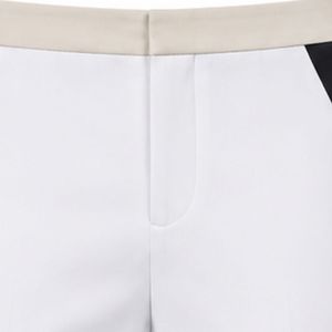 Women's White and Black Strip Golf Pants Performance <b>Athletic</b> Trousers Modern Sportswear for Golf Practice Outdoor Activities - Product Image 4