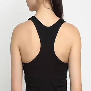 Solid Color Block Sleeveless Plus Size Gym Fitness Tank Tops Breathable Plus Size Cotton / Bamboo Fiber Casual Jersey T-Shirts - Product Image 2