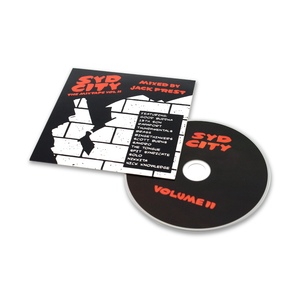 Emballage de disques CD à 2 panneaux avec impression d'étiquettes pour projets de disques bonus - Product Image 1