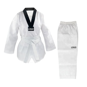 Uniforme de karaté en coton de haute qualité Costumes de taekwondo légers Vêtements d'arts martiaux personnalisés Vente en gros - Product Image 1