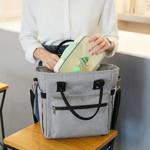 Professional Insulated <b>Lunch</b> <b>Bag</b> Tote with Adjustable Shoulder Strap Large Capacity Thermal Cooler for Office Work Premium Therm - Product Image 5