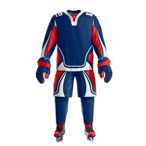 Vêtement de hockey sur glace pour hommes, matière durable, coupe confortable, design unique, 100% polyester, vente chaude - Product Image 1