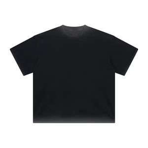 Camiseta Vintage con Estampado Acid Wash, Algodón Grueso, Moda Urbana, Personalizable - Product Image 1