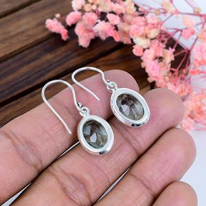 Aquamarine Sterling <b>Silver</b> <b>Dangle</b> <b>Earrings</b> March Birthstone Jewelry Handmade Gift for Her - Product Image 5