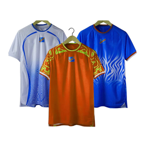 Maillot de football américain personnalisé de qualité supérieure, impression par transfert thermique, maille antibactérienne, short pour adultes, 100% polyester - Product Image 2