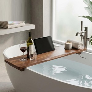 Wooden Bathtub <b>Caddy</b> <b>Bath</b> <b>Tray</b> for Tub Bathroom Wooden Amenity <b>Tray</b> <b>Bath</b> Accessories, Spa Gift Wholesale Supplier from Vietnam - Product Image 6