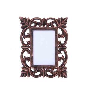 Traditional Looking Rectangular Shape Wooden <b>Frame</b> With Walnut Finishing <b>For</b> Personalized Gifting And <b>Certification</b> Usage - Product Image 5