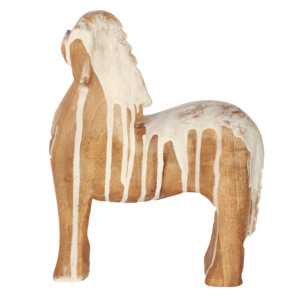 Handcrafted Wooden <b>Dog</b> <b>Figurine</b> Sculpture Home Decor Wholesale - Product Image 2