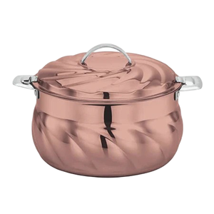 Bol en cuivre pur poli avec couvercles, idéal pour servir à la maison, ustensile de cuisine en métal pour la cuisine - Product Image 6