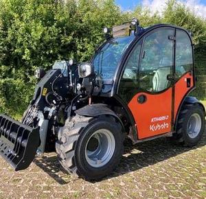 รถยกเทเลสโคปิค Kubota KTH 4815-2 ยกสูง 4.8 เมตร รับน้ำหนักได้ 1.5 ตัน เครื่องยนต์ดีเซล ขับเคลื่อน 4 ล้อ ขนาดกะทัดรัด - Product Image 1