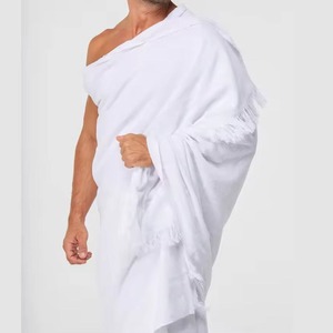 Ihram de couleur unie, élégant, à bas prix, de haute qualité, à séchage rapide, personnalisé et respirant - Product Image 3