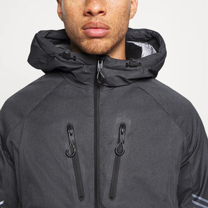 High Street invierno impermeable al aire libre pulóver chaqueta de lluvia viento resistente al agua Material de poliéster rompevientos para montaña - Product Image 4