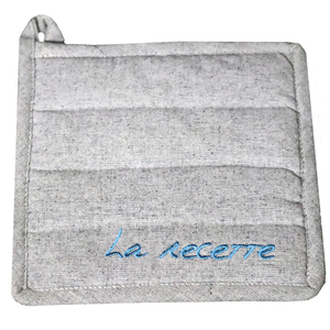 Porte-ustensiles brodés de bonne qualité, 100% coton, porte-ustensiles recyclés pour la cuisine, exportateur en Inde - Product Image 3