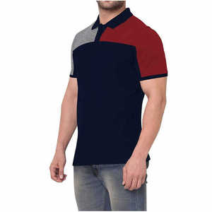 Concevez votre propre chemise formelle à manches courtes pour homme en coton et polyester, brodée avec votre marque, anti-rides, tricotée et respirante - Product Image 4