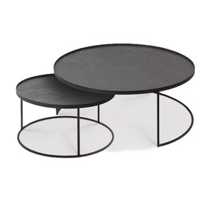 Mesa de Centro de Metal Moderna, Plegable y Portátil, de Lujo, Diseño Unicornio, Muebles de Diseño para Sala de Estar y Hogar - Product Image 4