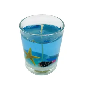 Glass Gel Wax Jelly Candle