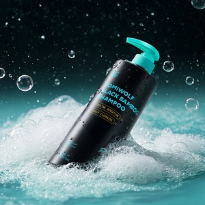 [TOMIWOLF] Champú de Bambú Negro, Cuidado Capilar Coreano, Mentol Refrescante, Cuidado Diario del Cuero Cabelludo, Champú Refrescante - Product Image 4