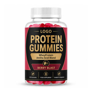Premium Quality <b>Protein</b> Gummies Food Grade <b>Protein</b> Gummies Sugar Free <b>Protein</b> Dietary Supplement Gummy For Everyday Use - Product Image 1