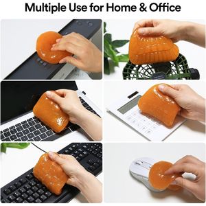 Kit de nettoyage de voiture en gel, outils de detailing automobile avec pâte nettoyante pour l'intérieur et accessoires de nettoyage - Product Image 2