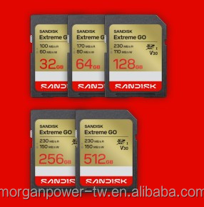 NEW Extreme Go SDSDXGN-128G-GNCIN <b>Memory</b> SD <b>Card</b> 230MBS - Product Image 3