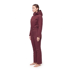 Traje de esquí impermeable para mujer, ropa de invierno gruesa, cálida y resistente al viento, ropa deportiva para exteriores con cremallera única - Product Image 6