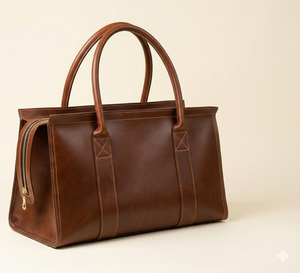 Sacs de voyage unisexes en cuir durables, luxueux, imperméables, décontractés, avec fermeture éclair, pliables, légers, écologiques, grande capacité 20L - Product Image 5