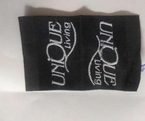 Etiquetas Tejidas Lavables Personalizadas de Primera Calidad, Etiquetas de Ropa de Tela Damasco de Alta Definición - Product Image 3