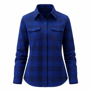 Bulk Order Flannel <b>Christmas</b> <b>Shirts</b> for <b>Women</b> - OEM Wholesale Supplier & Factory Direct Manufacturer - Product Image 1