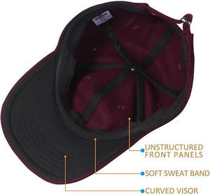 หมวกแก๊ปทรงสปอร์ตพรีเมียมแบบปรับได้ น้ำหนักเบา สีพื้น ระบายอากาศ กันน้ำ สำหรับทุกเพศทุกวัย - Product Image 2