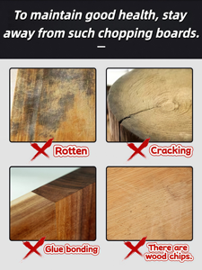 Planches à découper en bois naturel 100% écologiques, rustiques, épaisses, en gros, pour la cuisine - Product Image 5