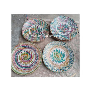 Soporte para Incienso de Piedra de Savia Natural, Diseño Clásico Hecho a Mano, Forma Redonda con Superficie Brillante, Utilizado para Agarbatti en Templos - Product Image 2