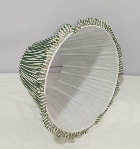 Hermosa Lámpara de Mesa/Suelo con Pantalla de Lino Costero Desmontable y Plegable, Hecha a Mano - Product Image 5
