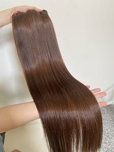 Peluca de trama doble de cabello humano vietnamita puro para mujeres negras espejo hueso recto múltiples colores disponibles superventas - Product Image 5