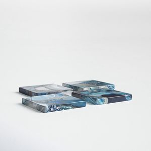 Blue Marble Resin Coaster - Product Image 5