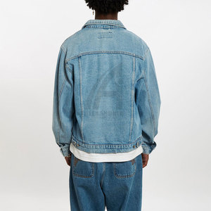 Factory Made New Arrival Long Sleeve Men Jeans <b>Jacket</b> Custom Design <b>Cheap</b> Price Wholesale Men <b>Winter</b> <b>Jacket</b> - Product Image 2